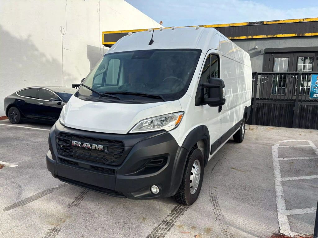
								2023 Ram ProMaster Cargo Van 3500 High Roof Extended Van 3D full									