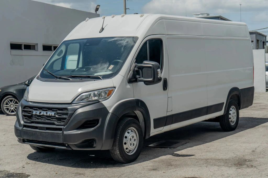 
								2023 Ram ProMaster Cargo Van 3500 High Roof Extended Van 3D full									