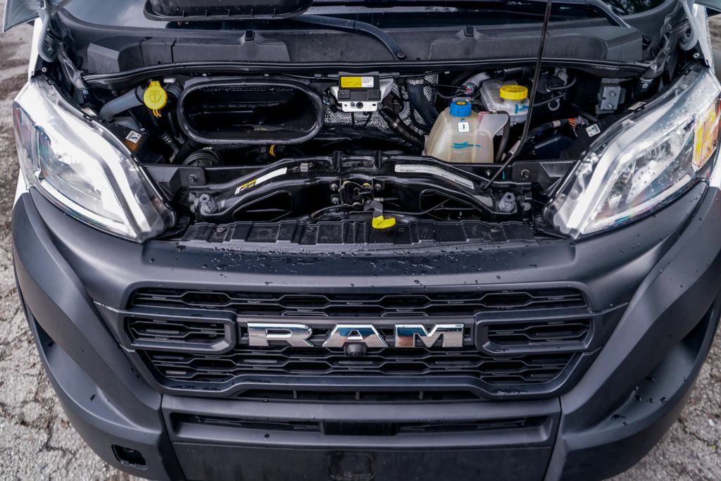 
								2023 Ram ProMaster Cargo Van 3500 High Roof Extended Van 3D full									