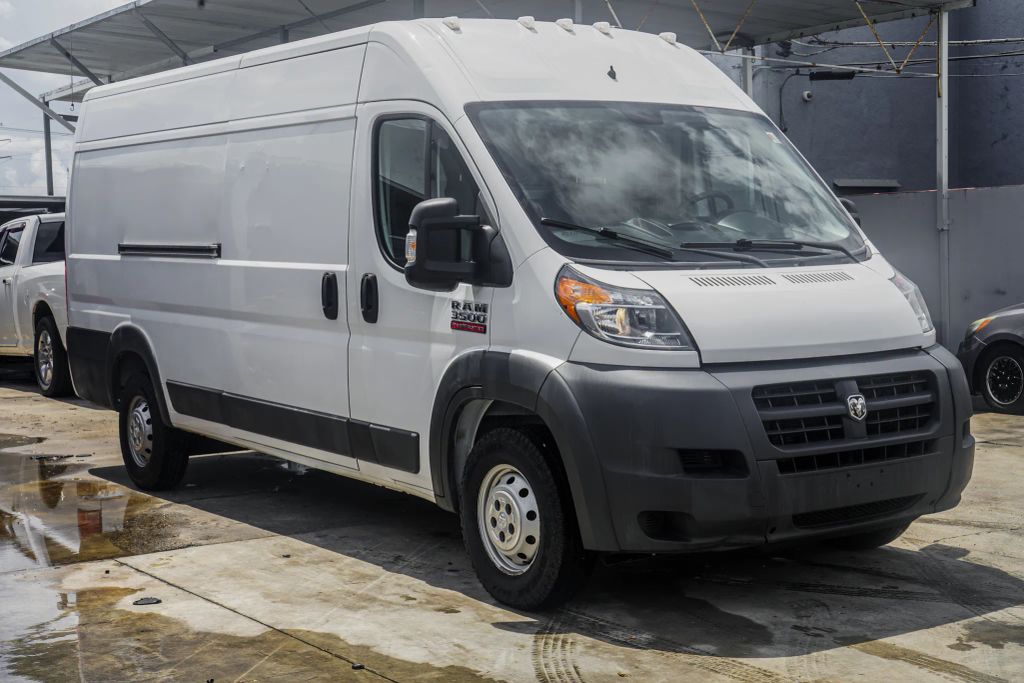 
								2016 Ram ProMaster Cargo Van 3500 High Roof Extended Van 3D full									