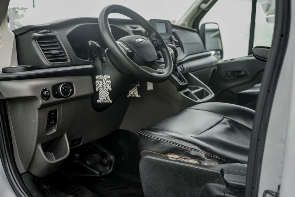 
								2021 Ford Transit 350 Cargo Van Extended Length High Roof Van 3D full									