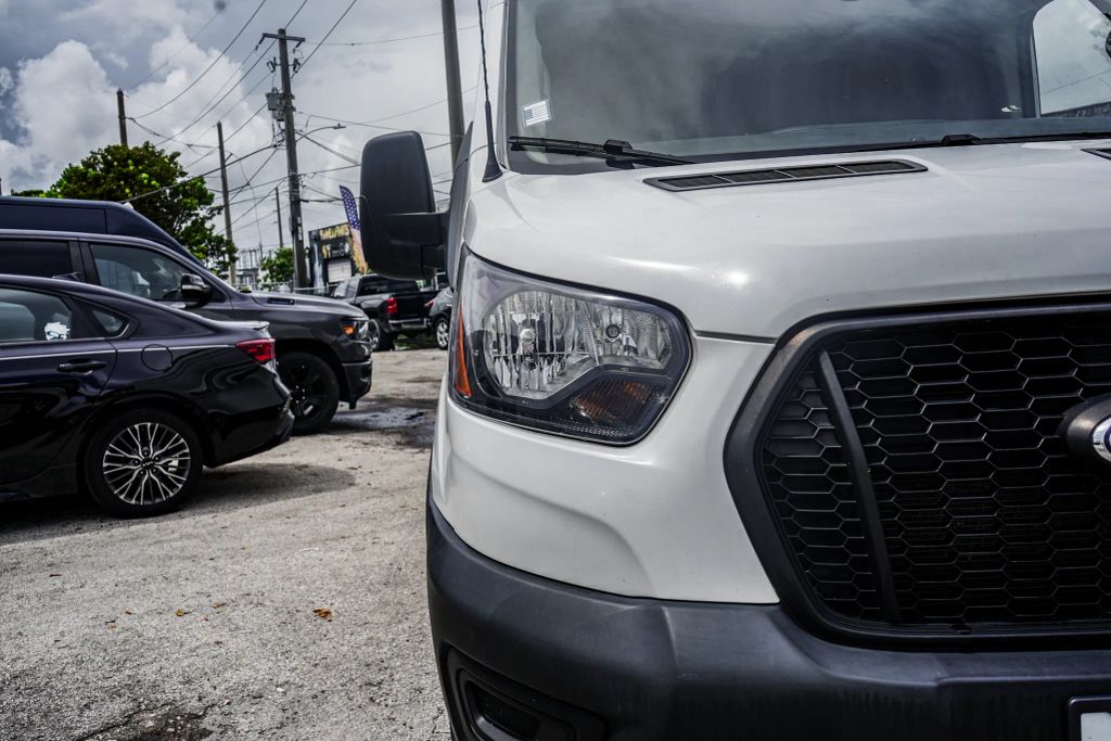 
								2021 Ford Transit 350 Cargo Van Extended Length High Roof Van 3D full									