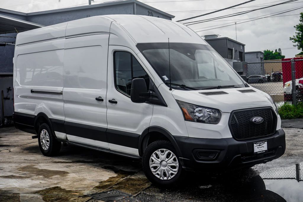 
								2021 Ford Transit 350 Cargo Van Extended Length High Roof Van 3D full									