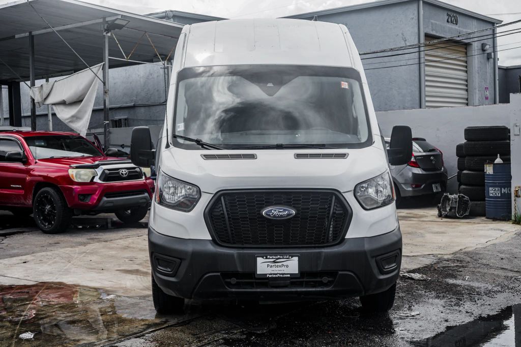 
								2021 Ford Transit 350 Cargo Van Extended Length High Roof Van 3D full									