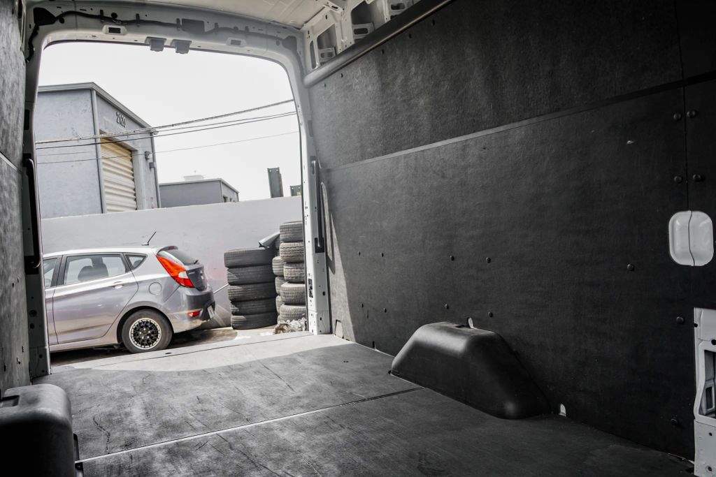 
								2021 Ford Transit 350 Cargo Van Extended Length High Roof Van 3D full									