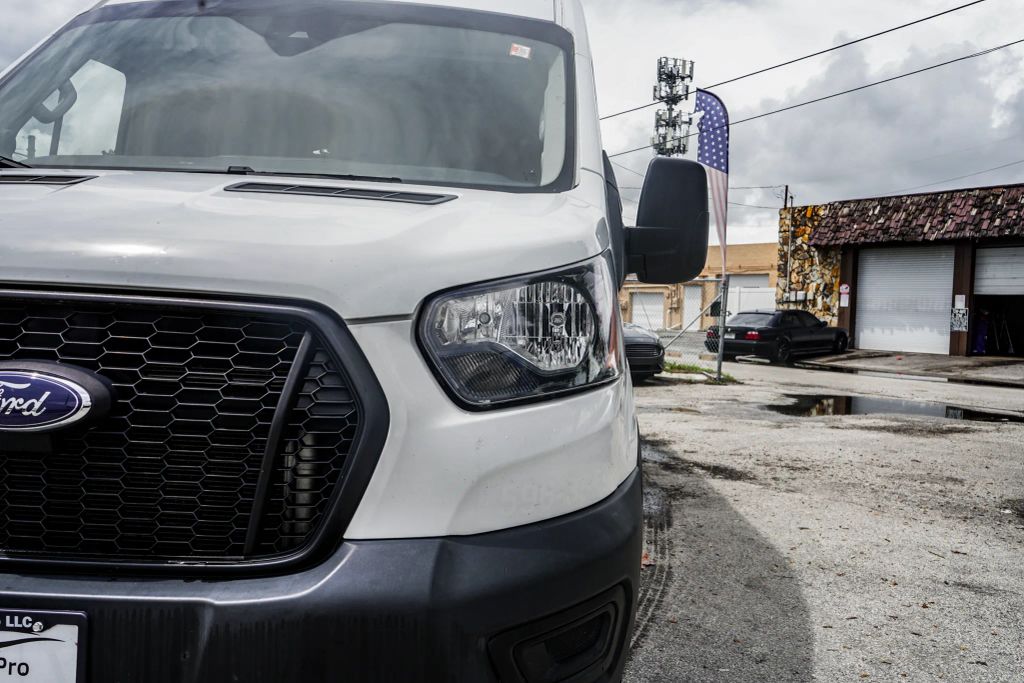 
								2021 Ford Transit 350 Cargo Van Extended Length High Roof Van 3D full									