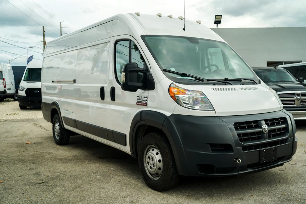 
								2016 Ram ProMaster Cargo Van 3500 High Roof Extended Van 3D full									