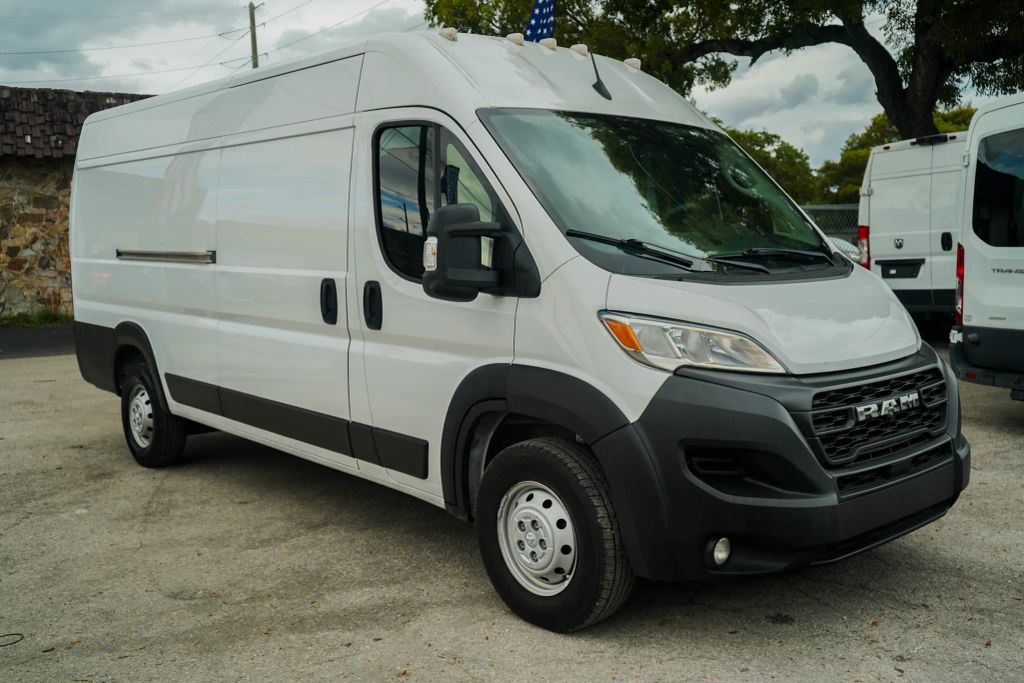 
								2023 Ram ProMaster Cargo Van 3500 High Roof Extended Van 3D full									
