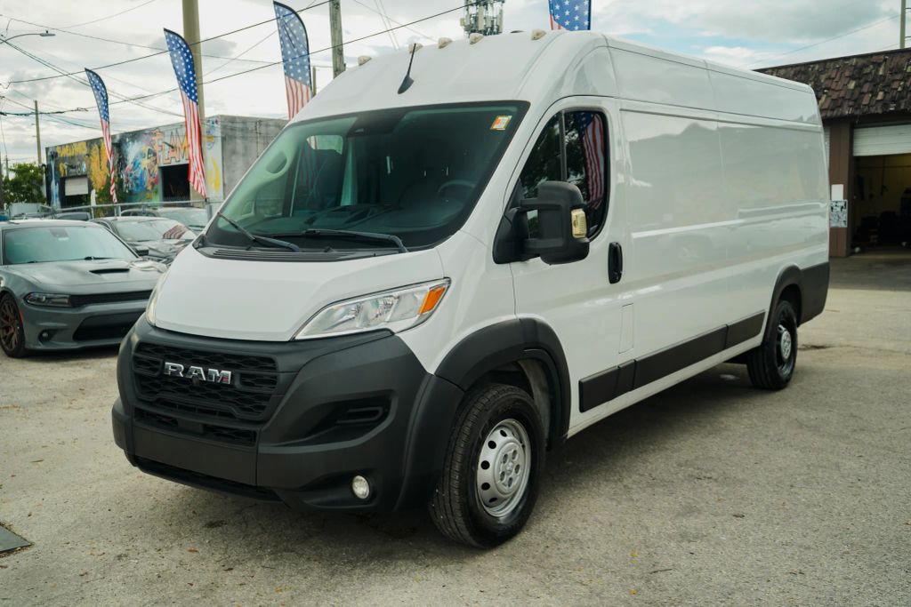 
								2023 Ram ProMaster Cargo Van 3500 High Roof Extended Van 3D full									