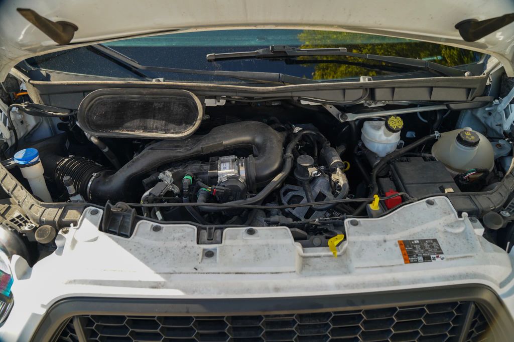 
								2021 Ford Transit 350 Cargo Van Extended Length High Roof Van 3D full									