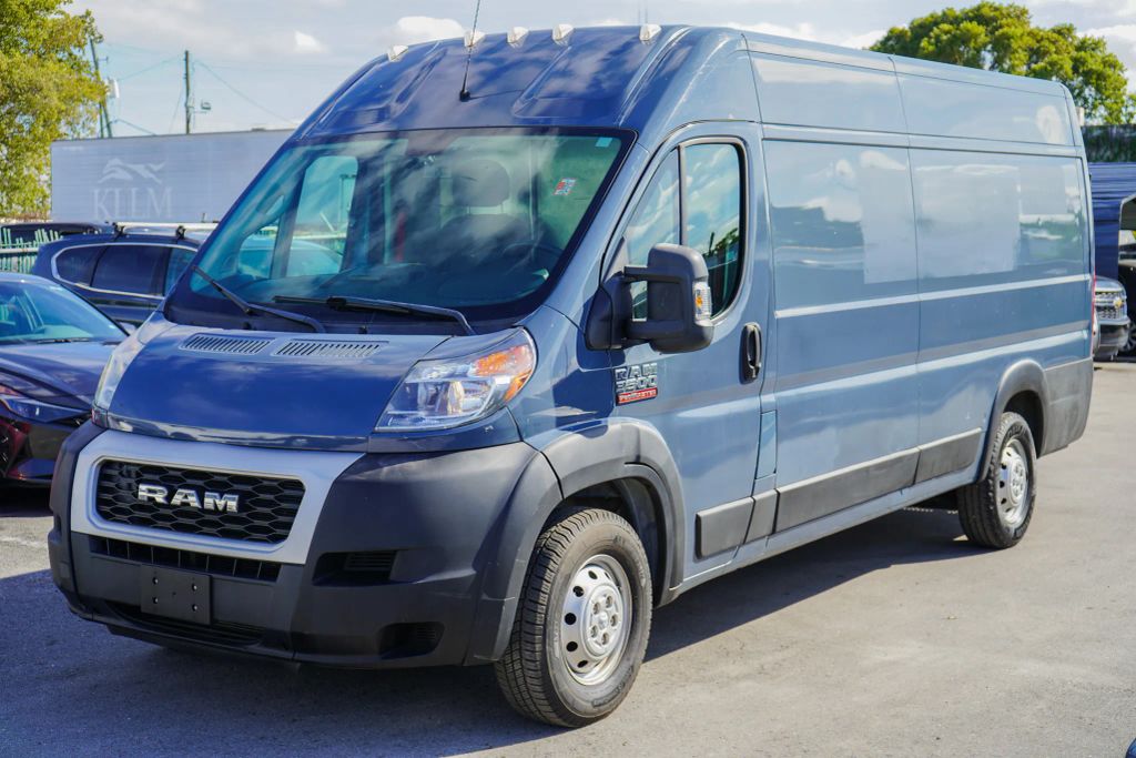 
								2020 Ram ProMaster Cargo Van 3500 High Roof Extended Van 3D full									