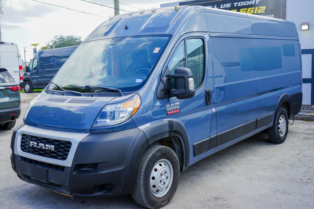 
								2021 Ram ProMaster Cargo Van 3500 High Roof Extended Van 3D full									